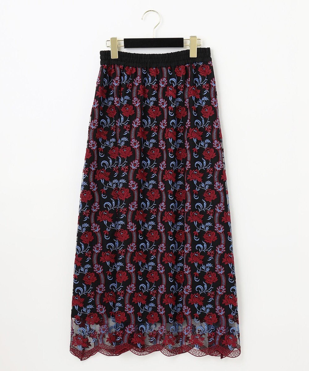 サラサ刺繍ギャザースカート / GRACE CONTINENTAL | GRACE CONTINENTAL