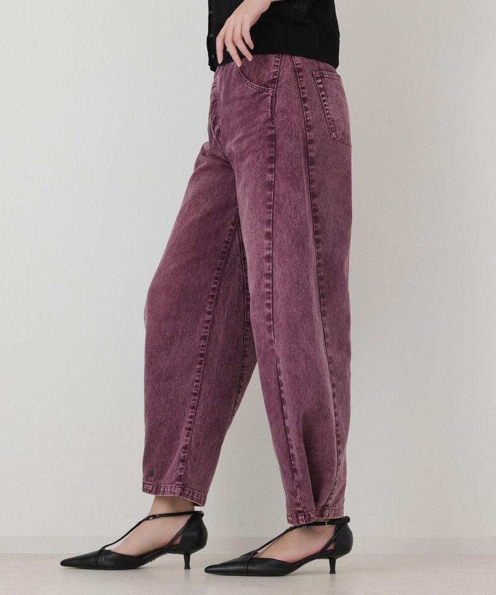 GRACE CONTINENTAL ラップ2wayデニムパンツ 