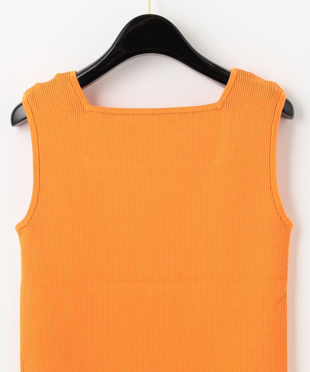 GRACE CONTINENTAL リブニットスクエアトップ