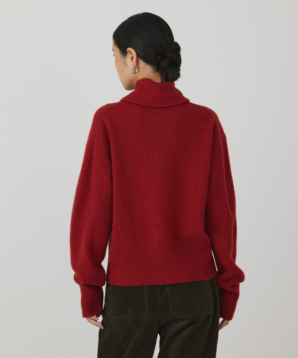 GRACE CONTINENTAL ネップニットカーディガン 