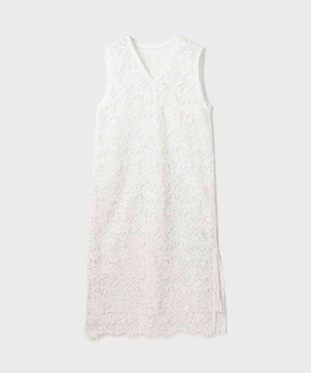 GRACE CONTINENTAL ケミカルレースストレートトップ 