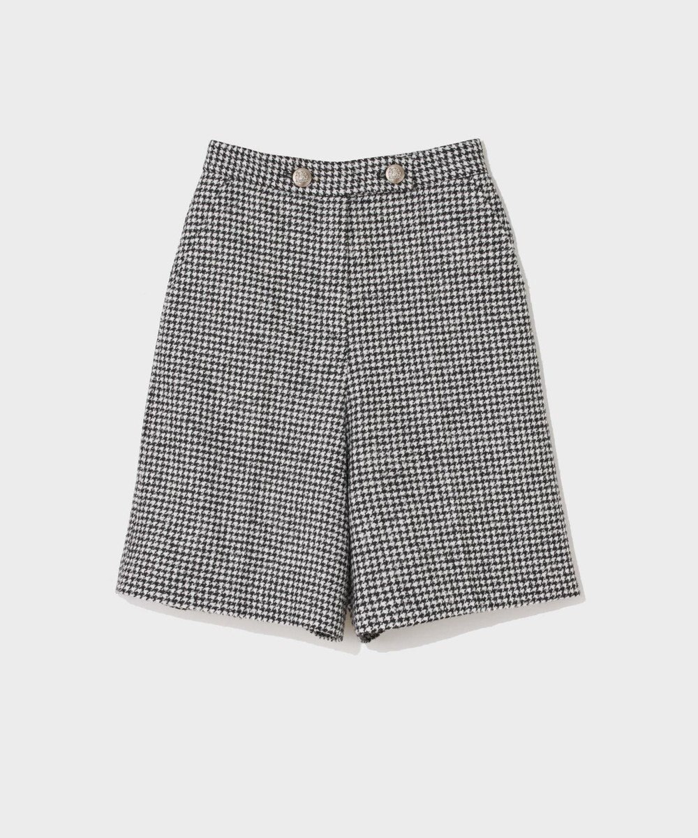 GRACE CONTINENTAL 千鳥ウールハーフパンツ 
