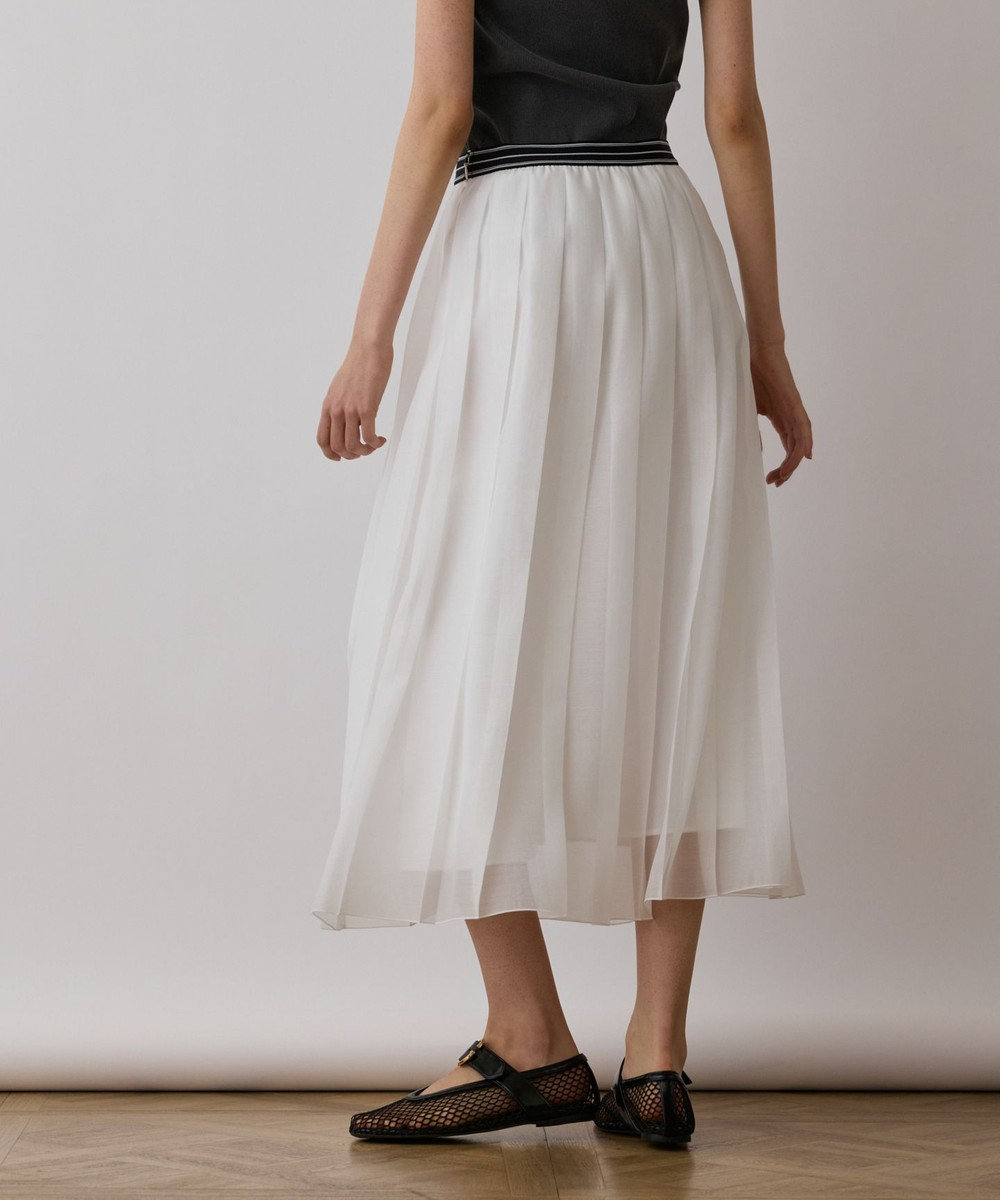 GRACE CONTINENTAL マットシアープリーツスカート