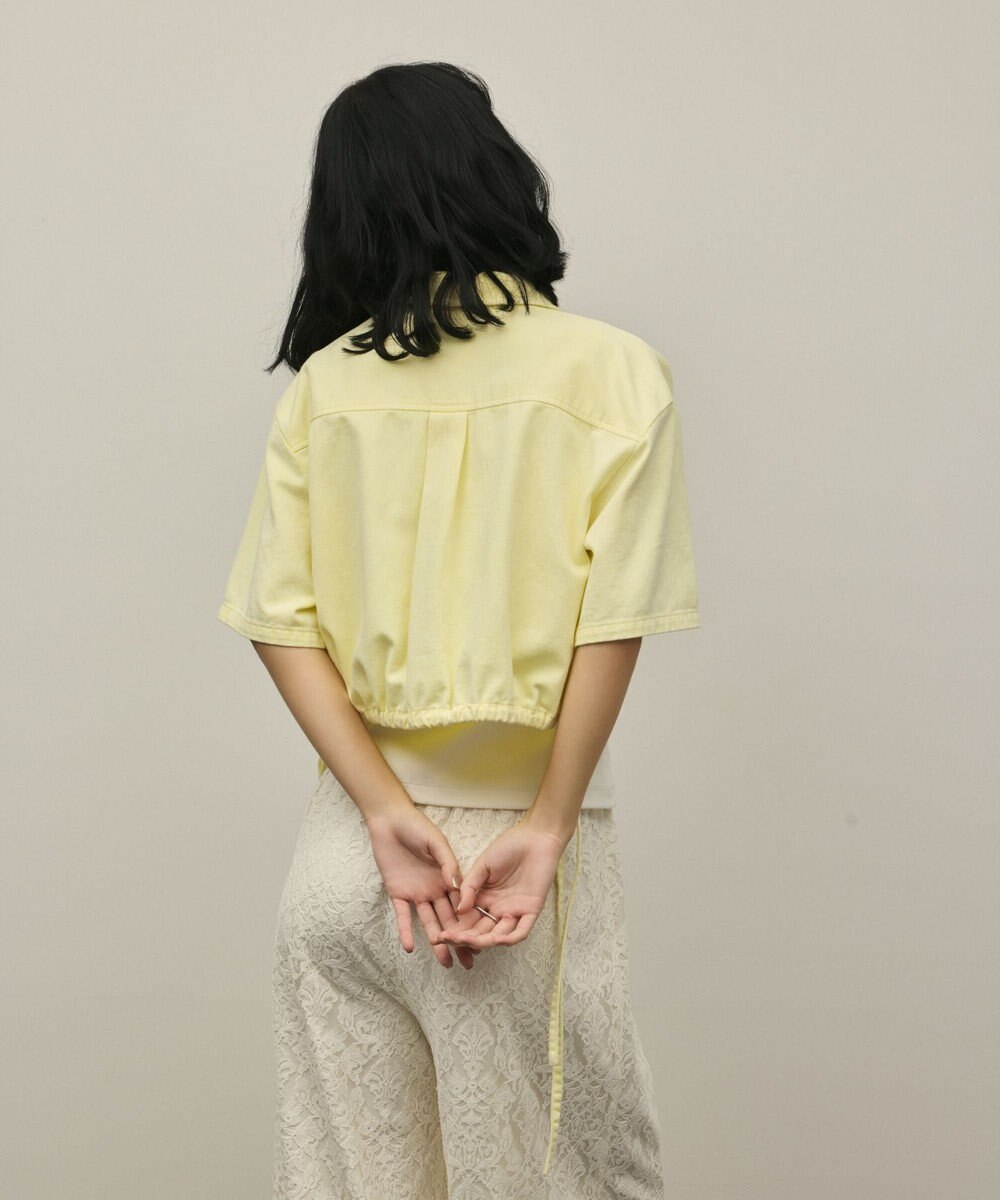 GRACE CONTINENTAL ハーフスリーブデニムシャツ 