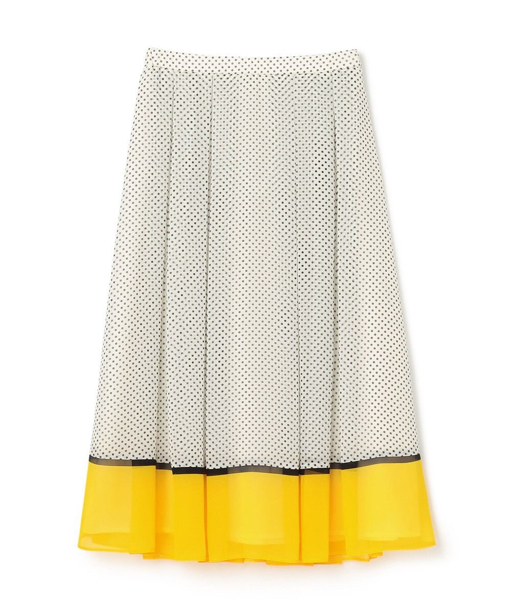 GRACE CONTINENTAL ドットBOXタックスカート 