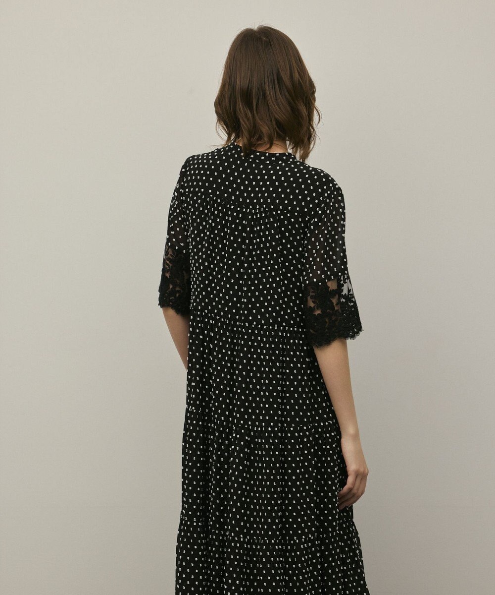 GRACE CONTINENTAL カフタンシフォンワンピース 