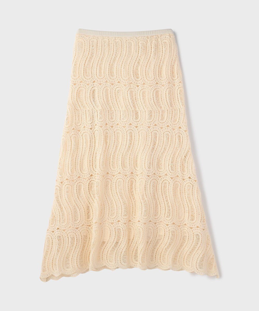 GRACE CONTINENTAL クロシェレーススカート 