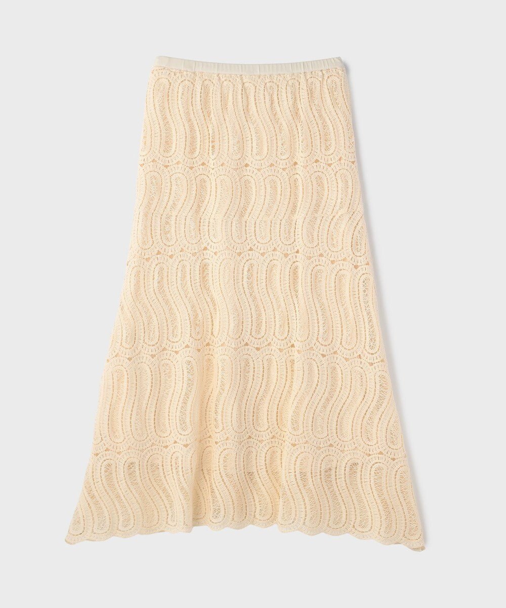 GRACE CONTINENTAL クロシェレーススカート 