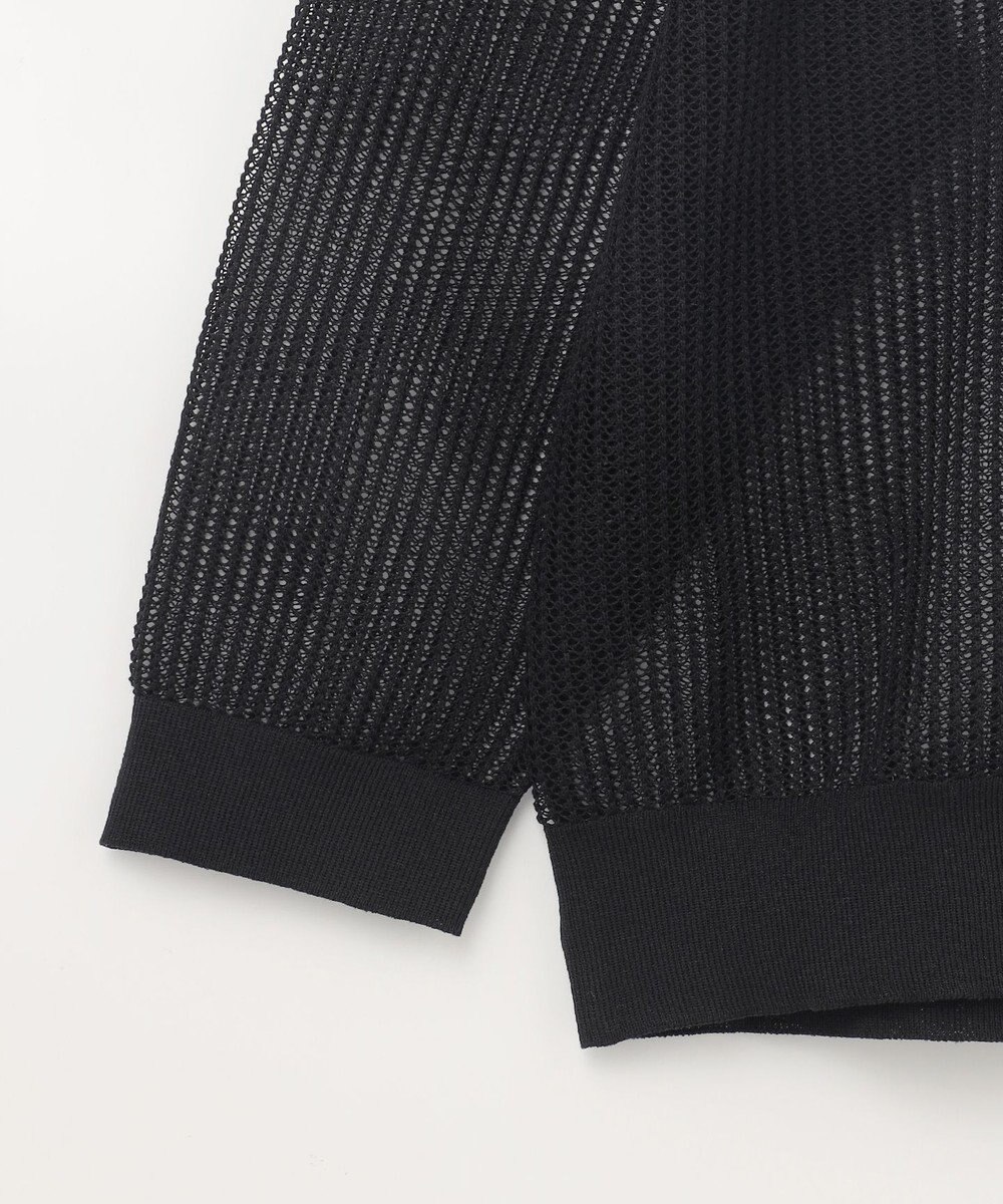 GRACE CONTINENTAL メッシュニットカーディガン 