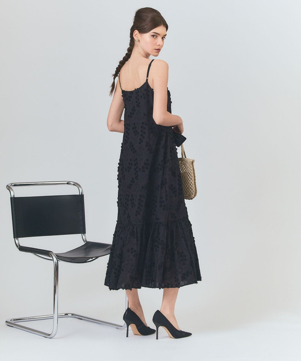 GRACE CONTINENTAL フラワーembキャミドレス