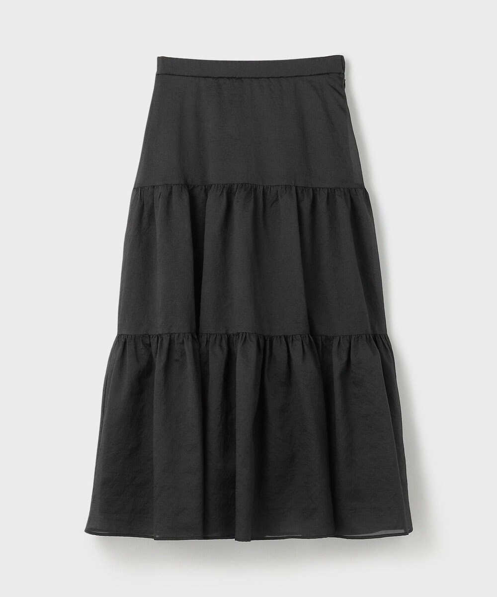 GRACE CONTINENTAL オーガンティアードスカート 