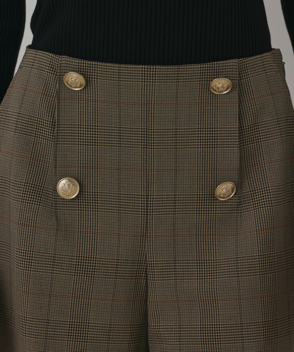 GRACE CONTINENTAL ダブルボタンショートパンツ 