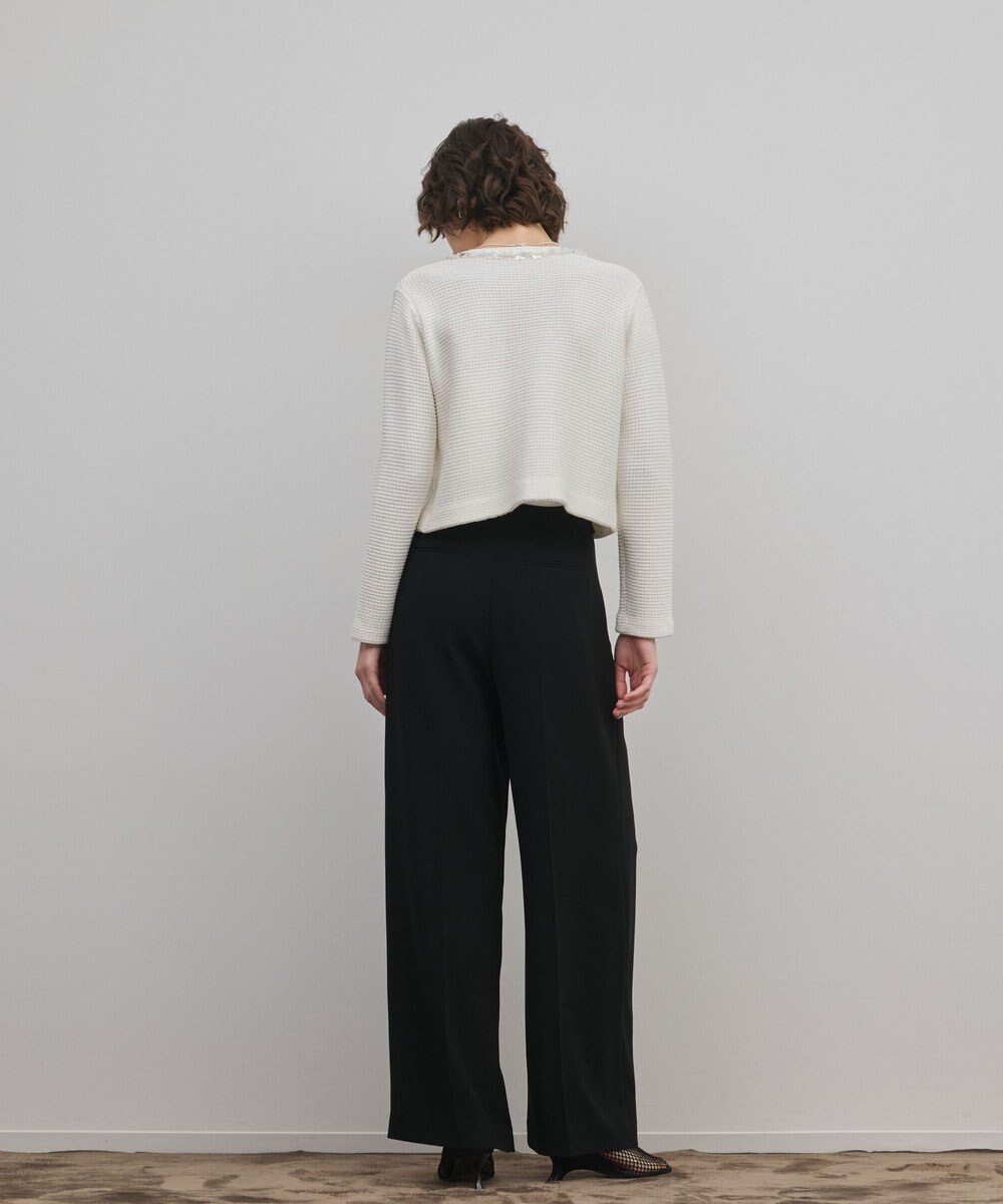 GRACE CONTINENTAL ブレードツイードニットジャケット 