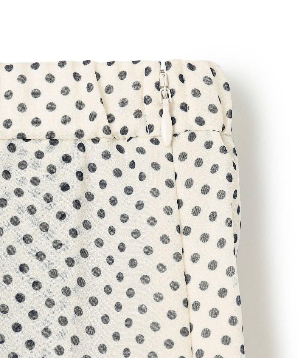 GRACE CONTINENTAL ドットBOXタックスカート 