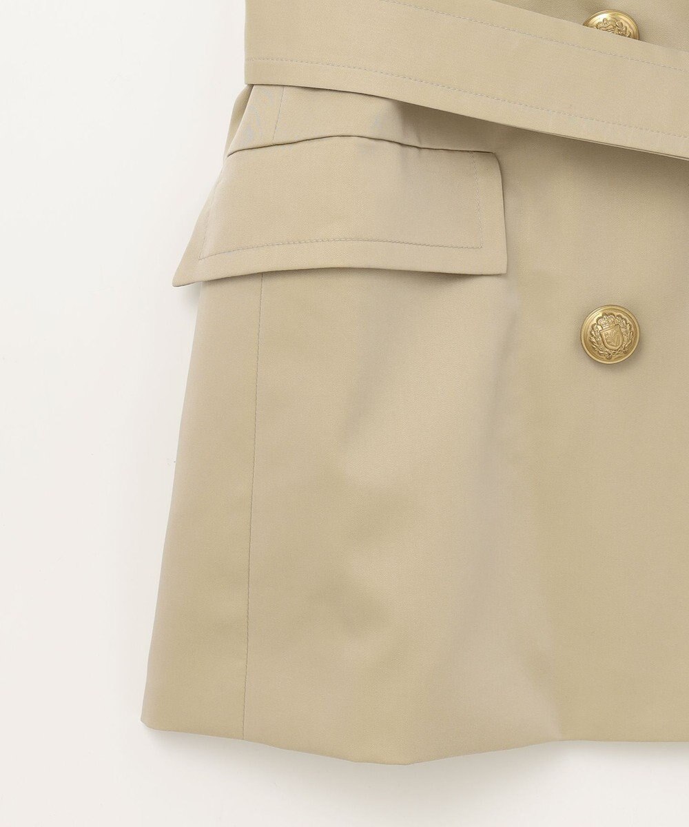 GRACE CONTINENTAL セーラーカラーサテンベスト