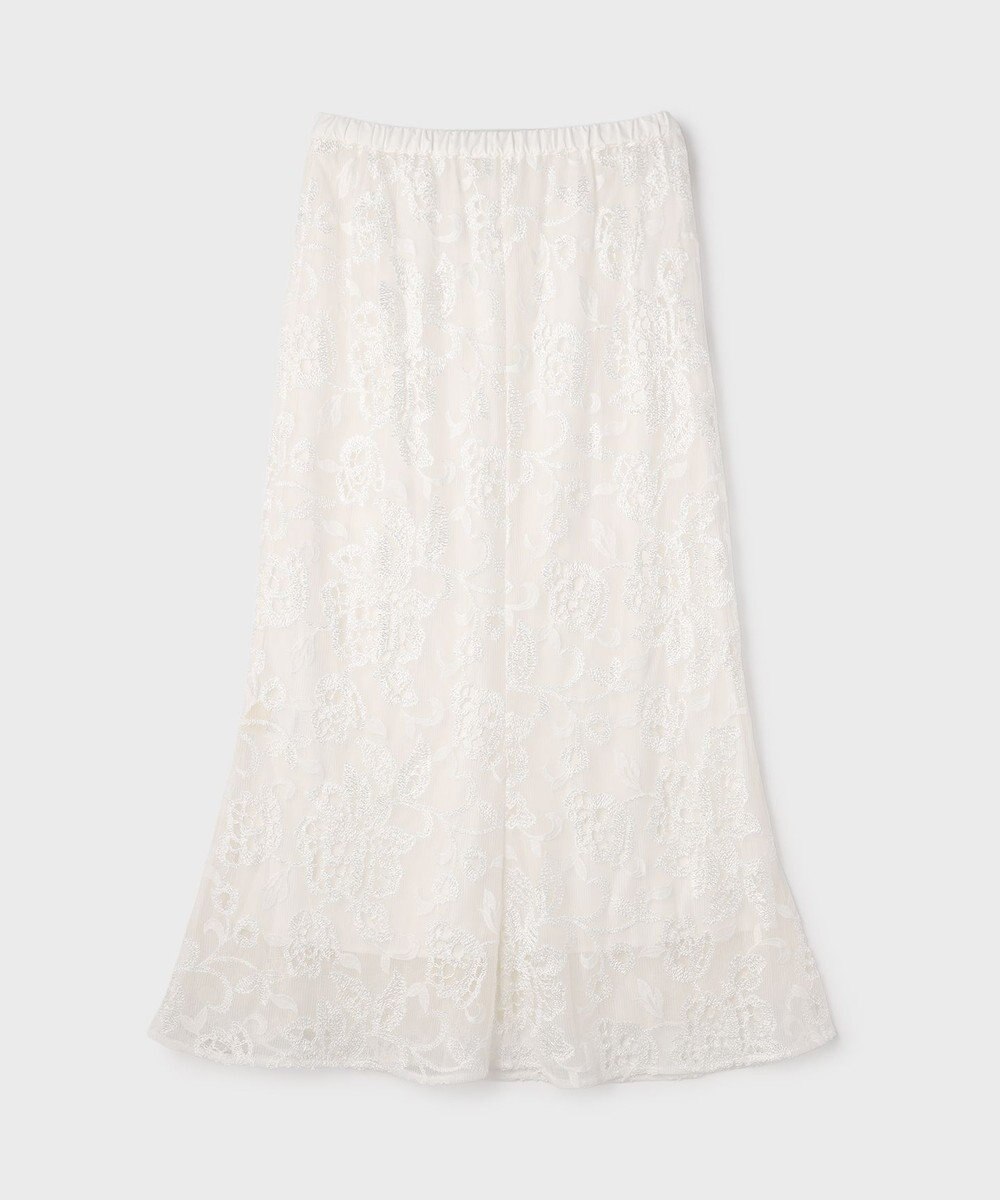 GRACE CONTINENTAL チュールレースマーメイドスカート 
