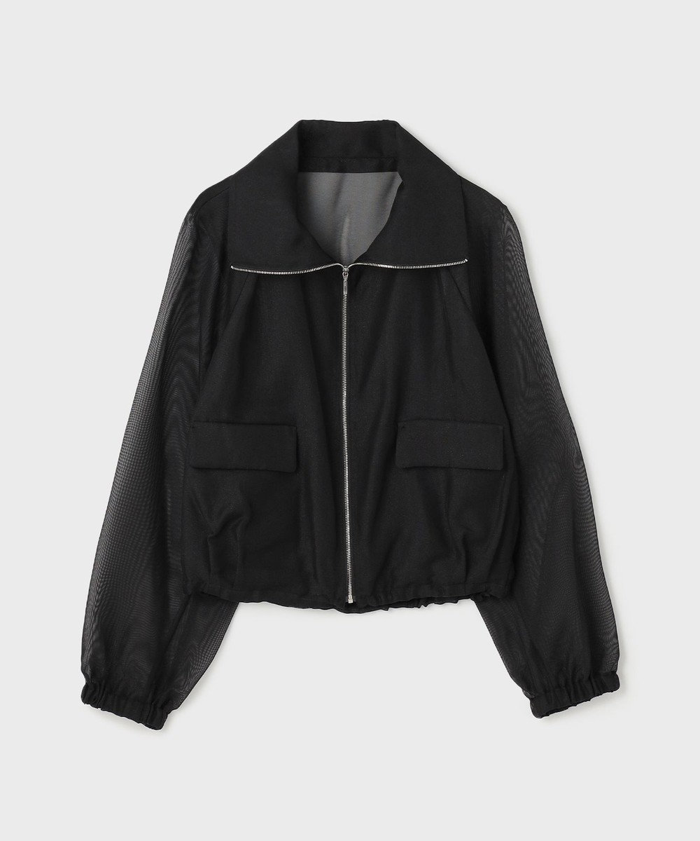 GRACE CONTINENTAL ブライトメッシュブルゾン