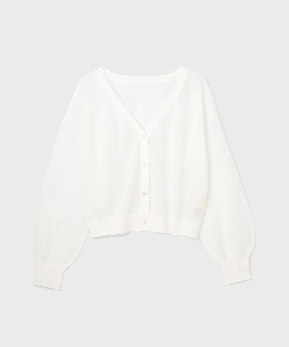 GRACE CONTINENTAL ブライトシアーニットカーディガン