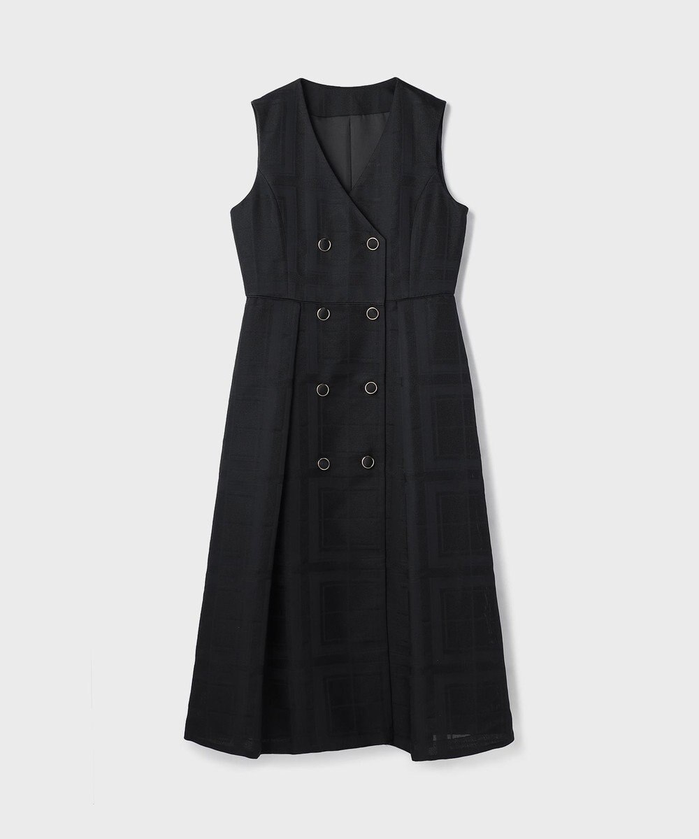GRACE CONTINENTAL シャドーチェックワンピース