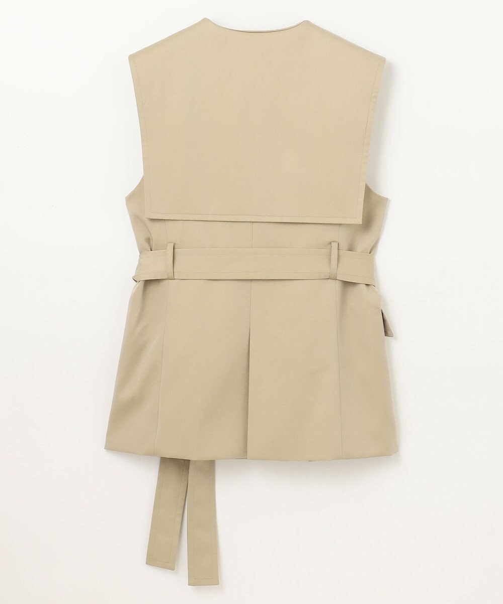 GRACE CONTINENTAL セーラーカラーサテンベスト 