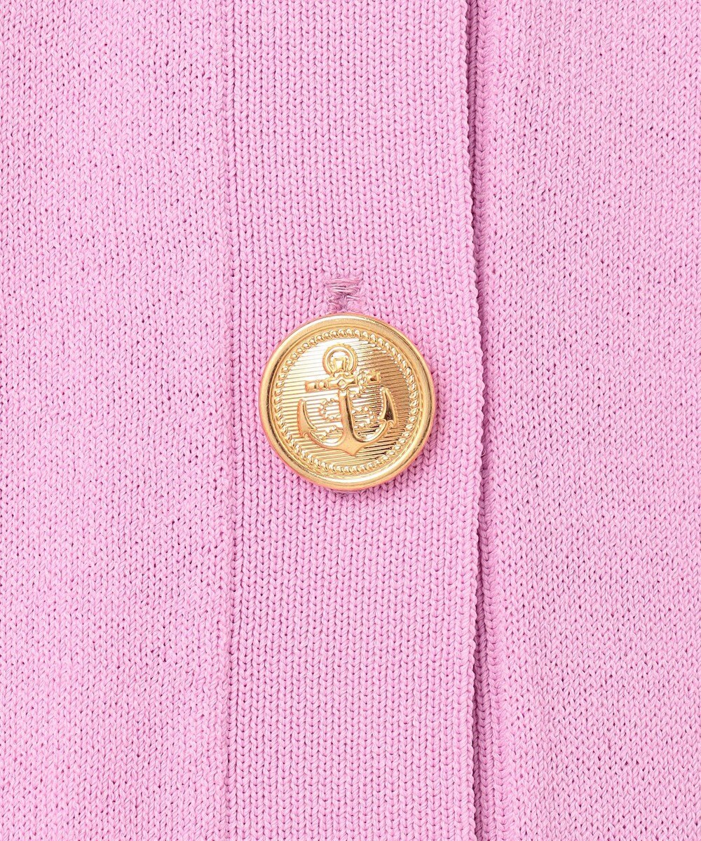 GRACE CONTINENTAL 配色ニットカーディガン 