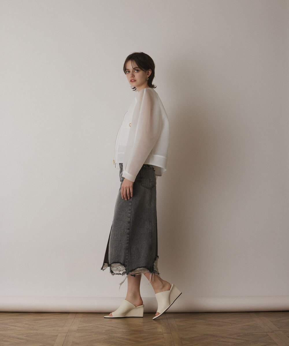 GRACE CONTINENTAL シアーダンボールブルゾン 