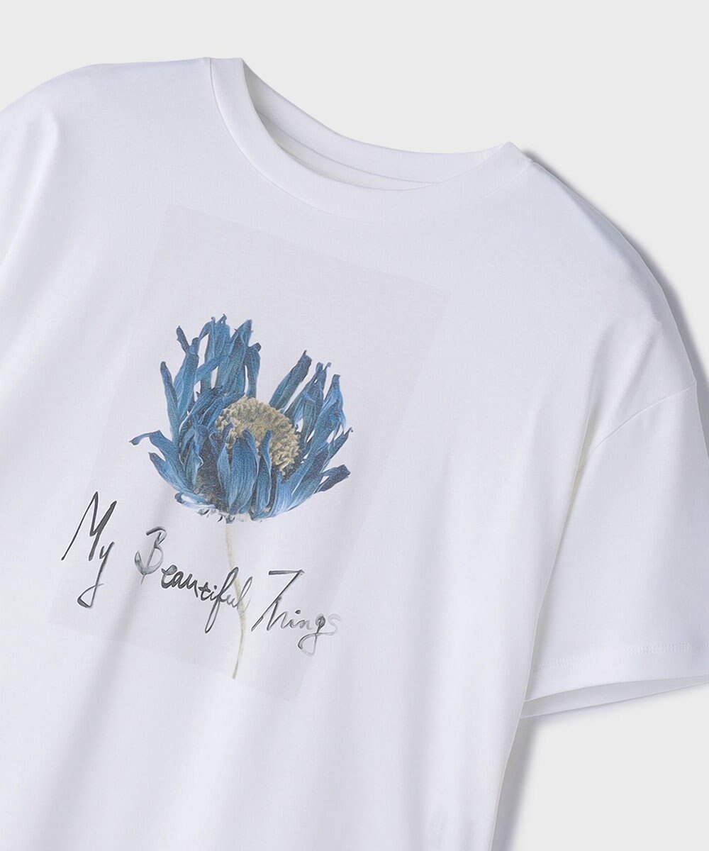 GRACE CONTINENTAL カットフォトTシャツ 