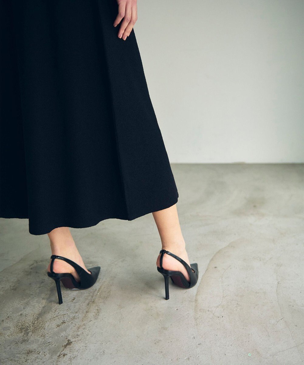 GRACE CONTINENTAL エスニック刺繍ニットワンピース 