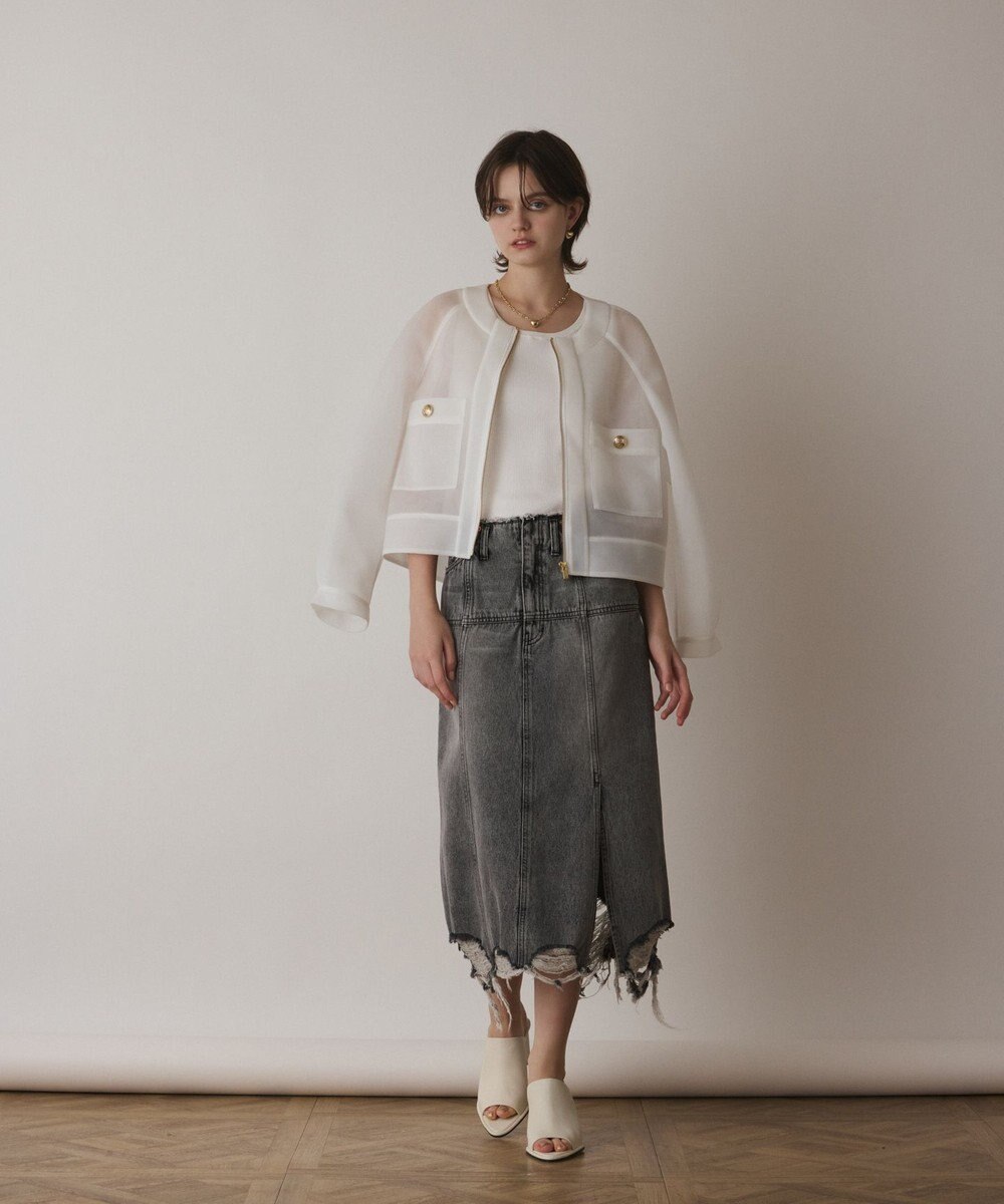 GRACE CONTINENTAL シアーダンボールブルゾン