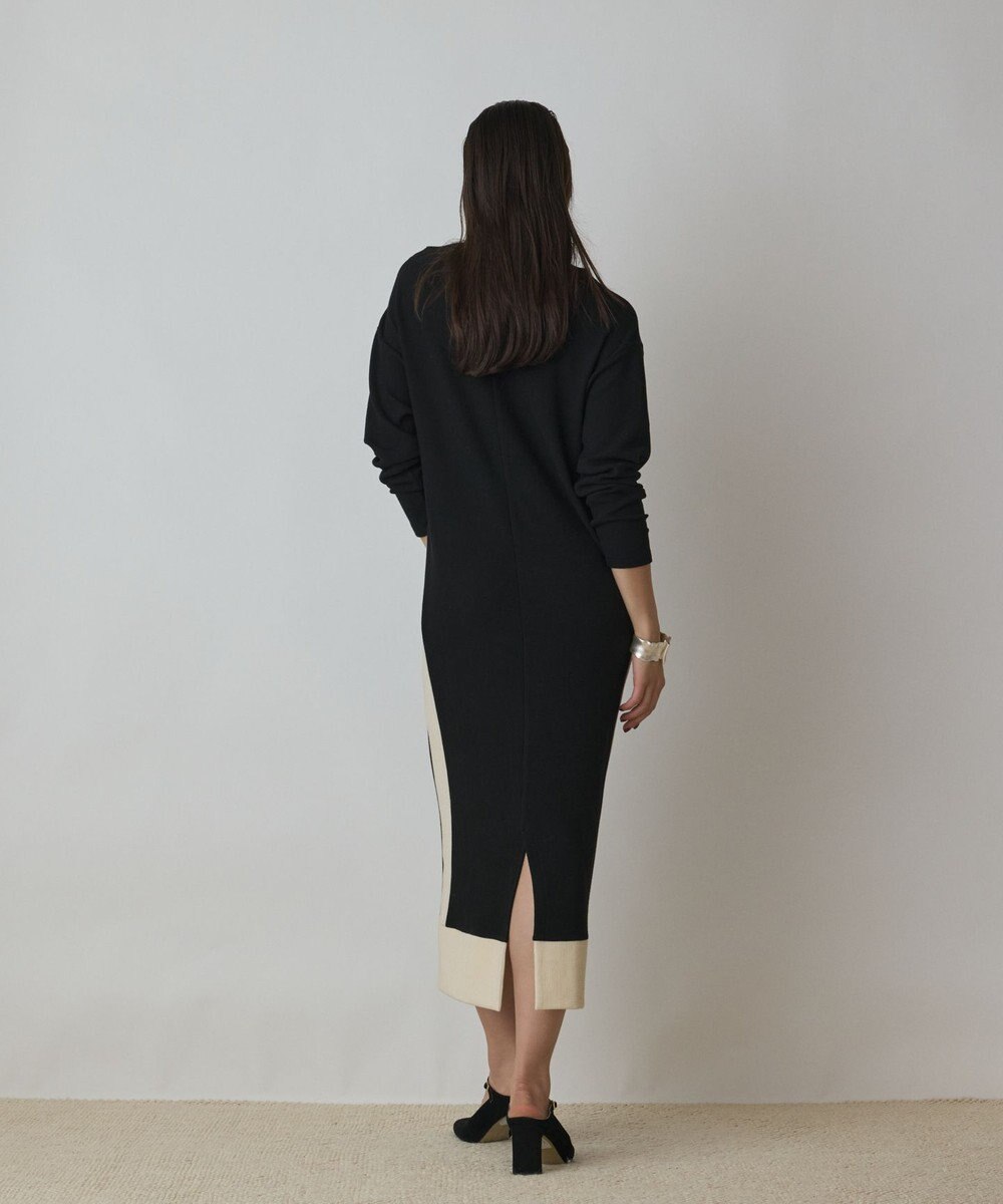 GRACE CONTINENTAL バイカラーカットワンピース 