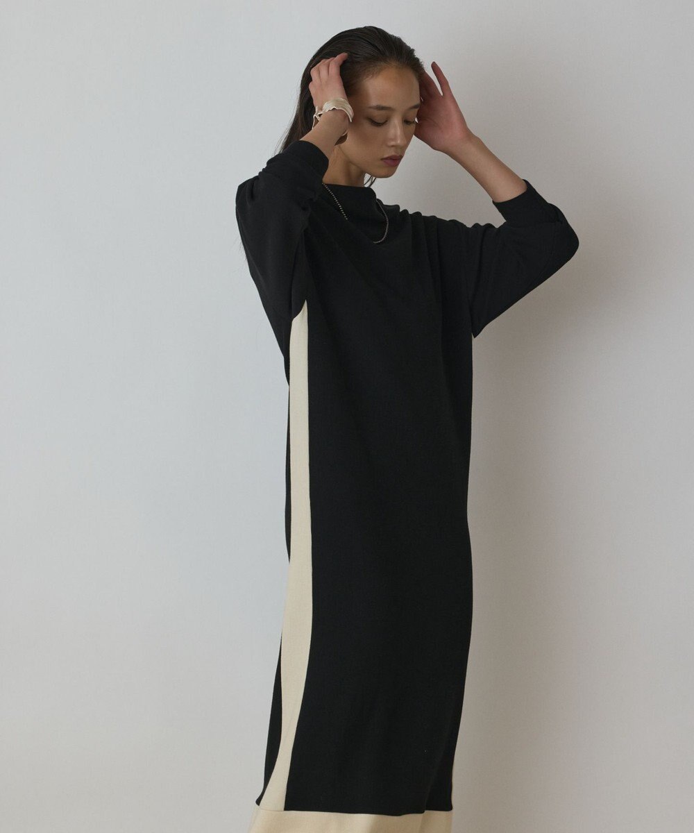 GRACE CONTINENTAL バイカラーカットワンピース 