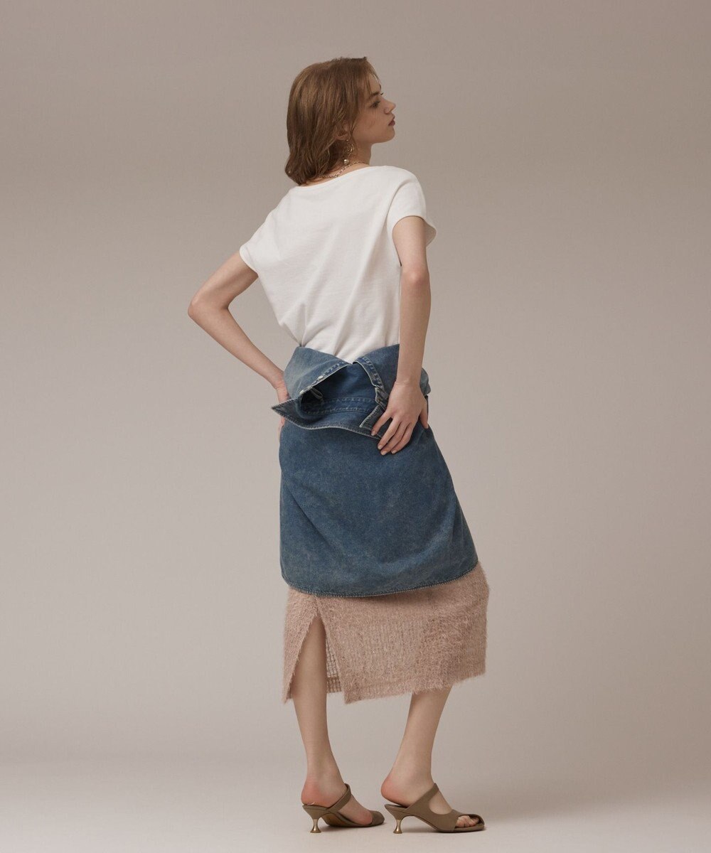 GRACE CONTINENTAL ハートプリント裏毛トップ 