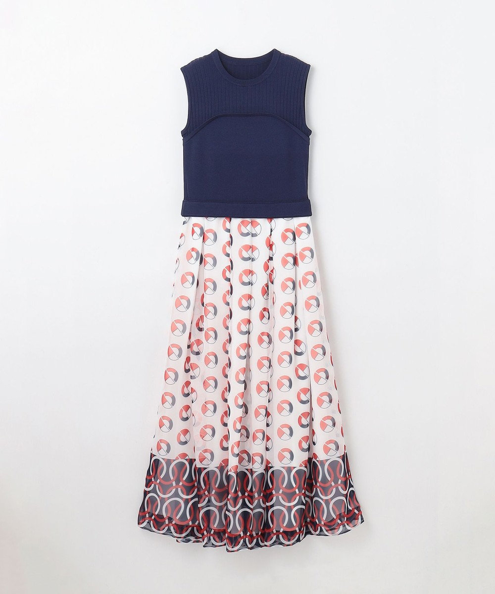 GRACE CONTINENTAL マリンニットワンピース