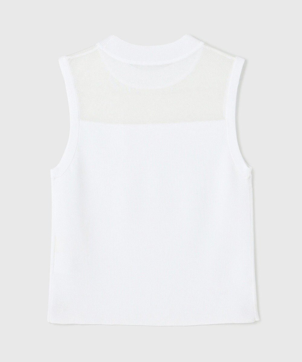 GRACE CONTINENTAL シアーグロスニットトップ 