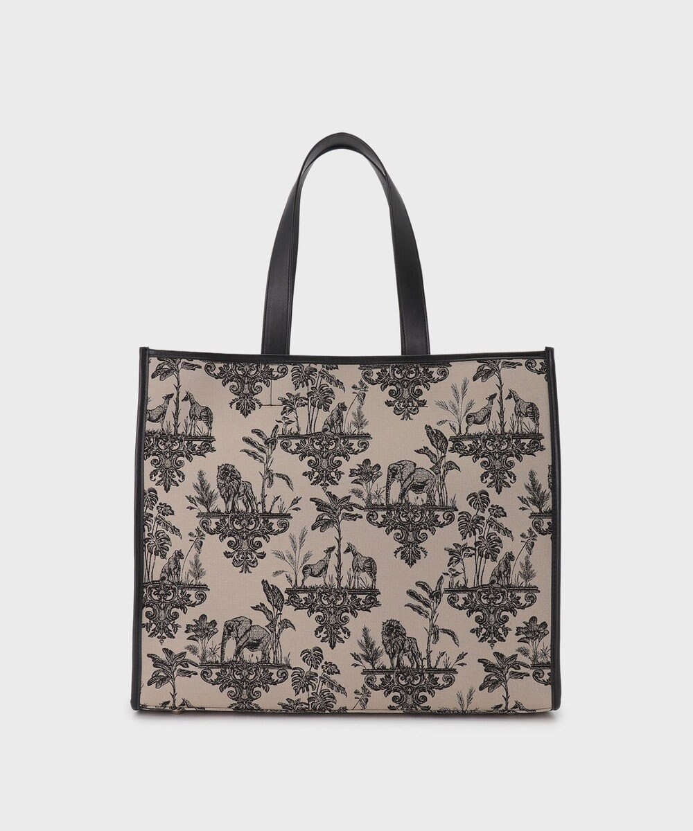 GRACE CONTINENTAL アニマルジャガードトートバッグ 