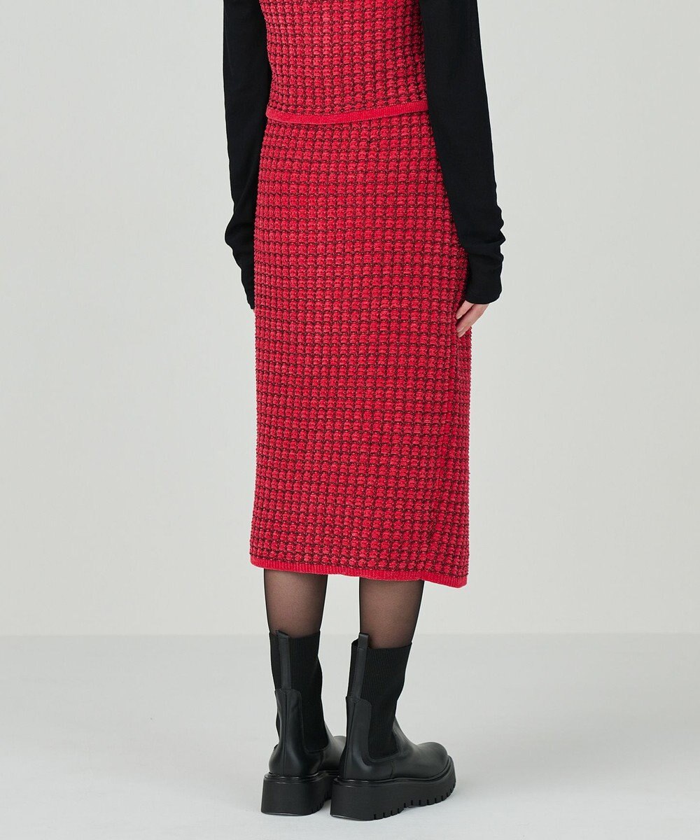 GRACE CONTINENTAL ツイードニットスカート