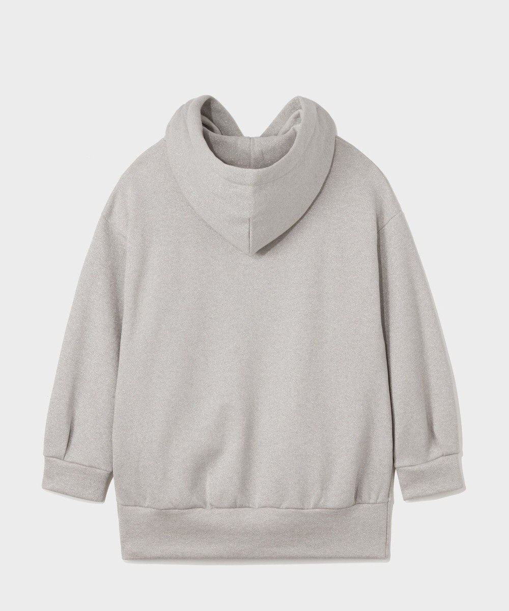 GRACE CONTINENTAL ラメ起毛裏毛フーディ 