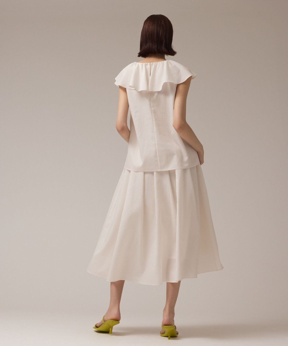 GRACE CONTINENTAL フリルカラートップ 