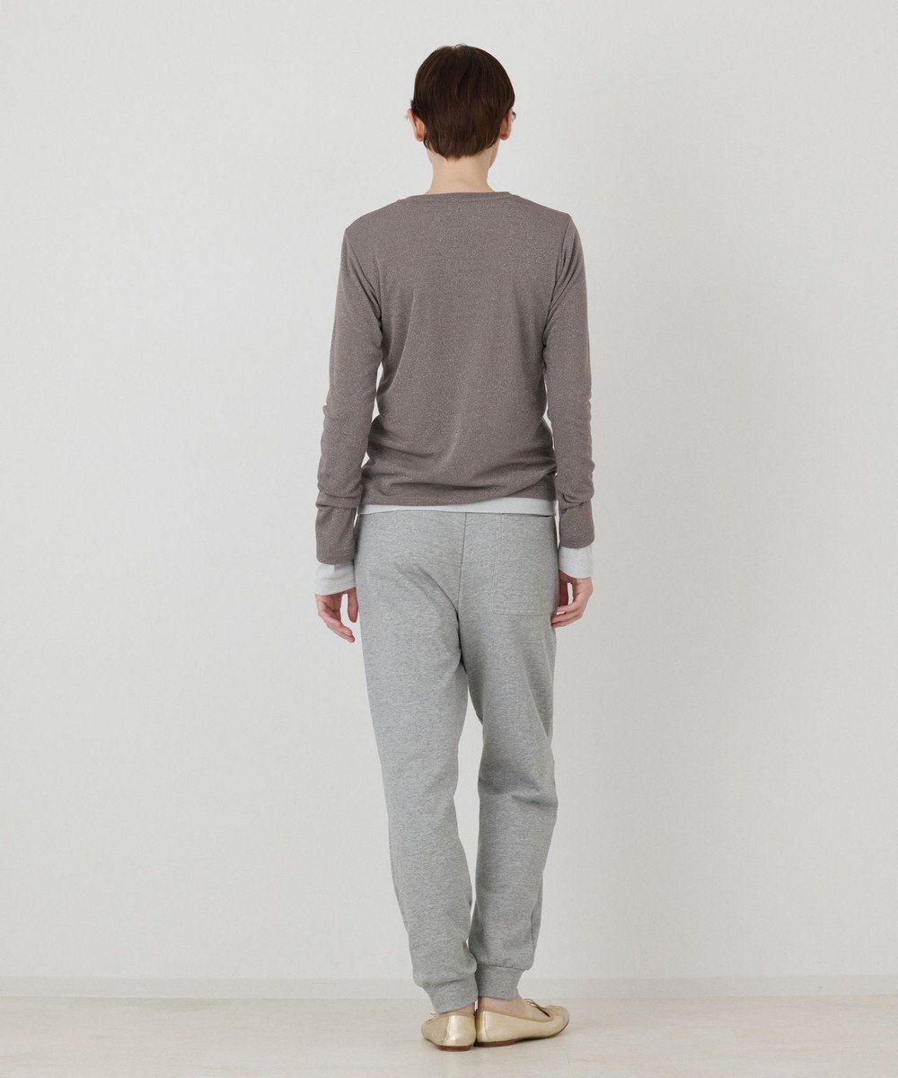 GRACE CONTINENTAL ラメクルーカットトップ 