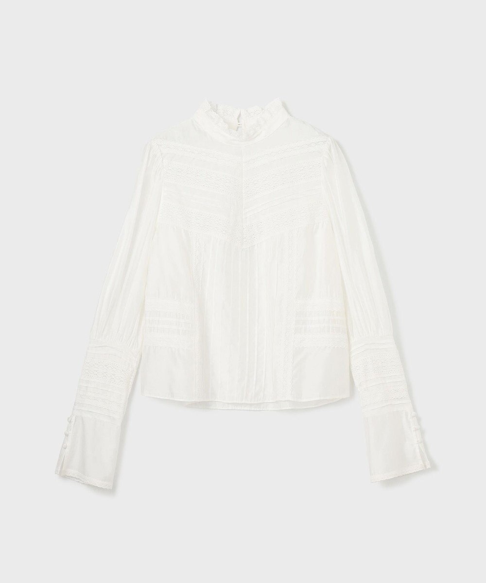 GRACE CONTINENTAL レースコンビハイネックトップ