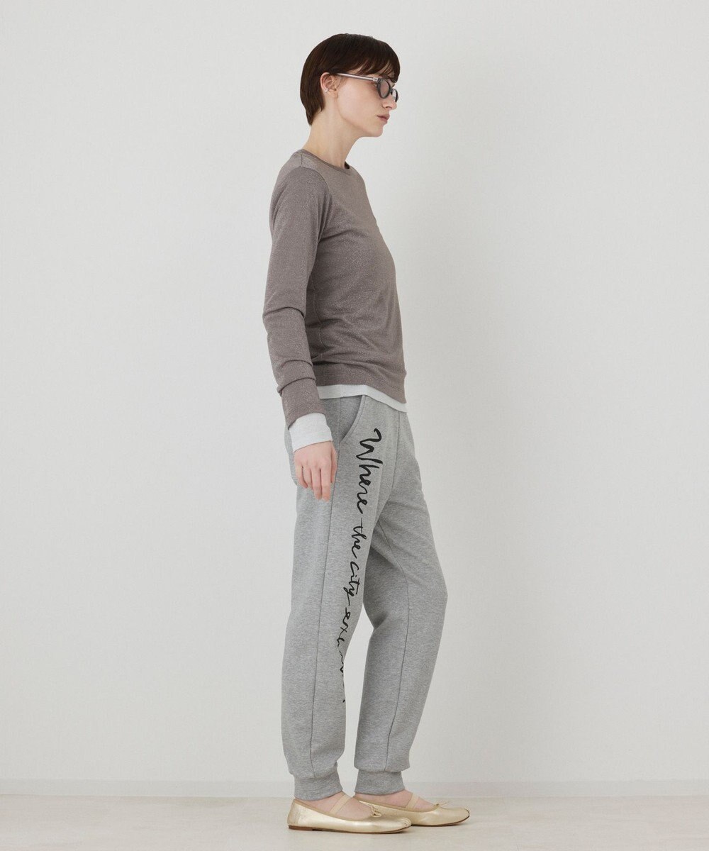 GRACE CONTINENTAL ラメクルーカットトップ 