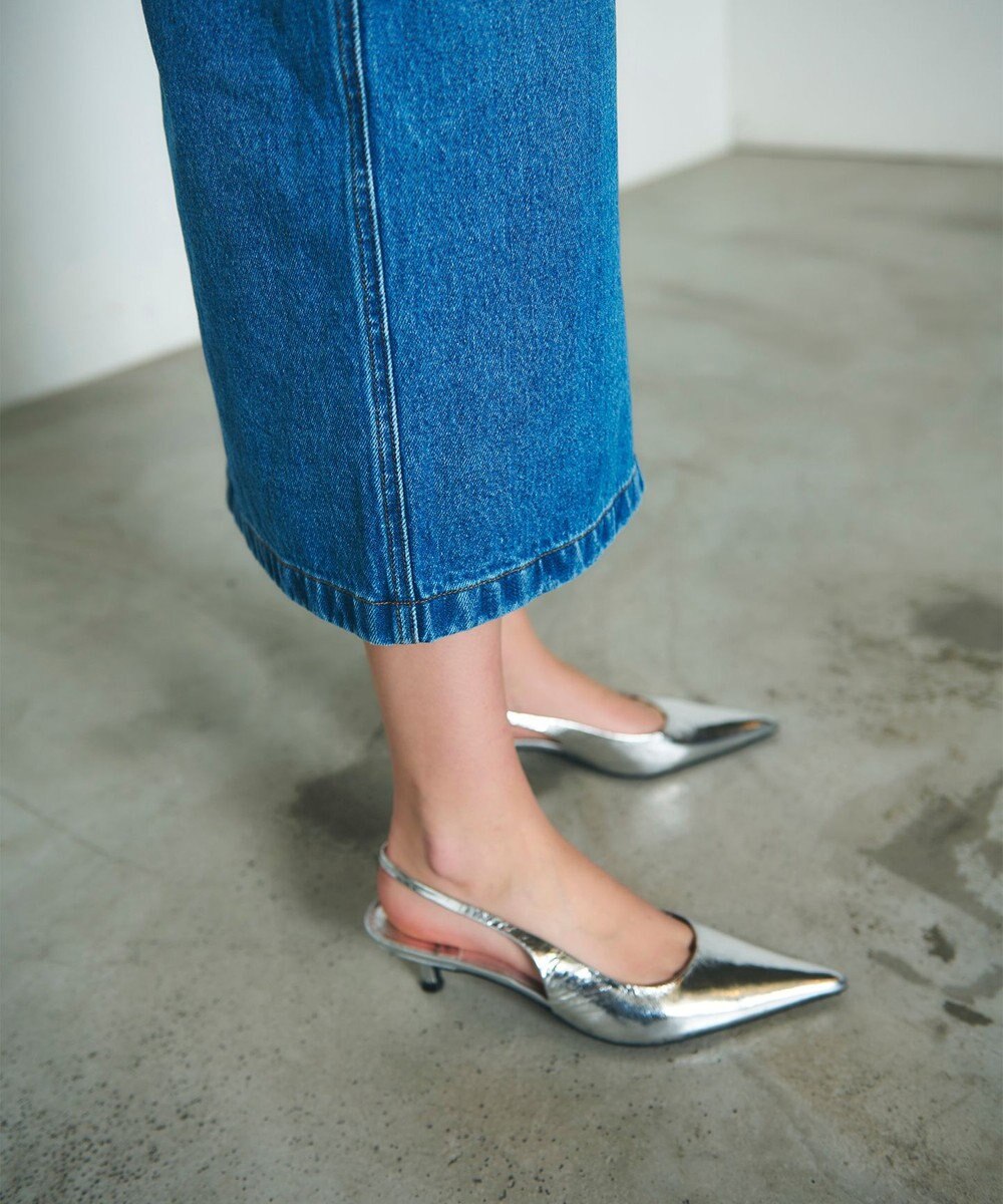 GRACE CONTINENTAL タイトデニムスカート