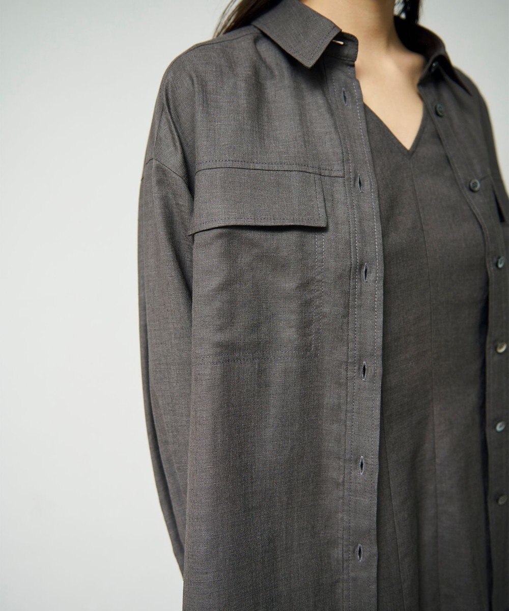 GRACE CONTINENTAL トリアセリネンオーバーシャツ