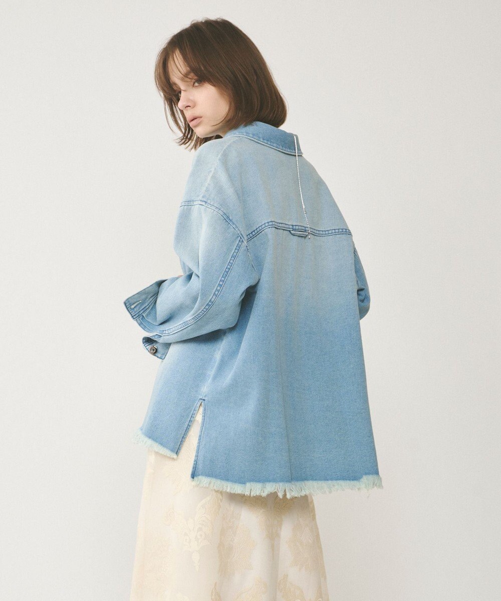 GRACE CONTINENTAL オーバーデニムシャツ 