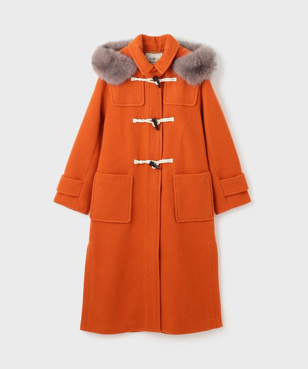 GRACE CONTINENTAL ウールカルゼダッフルコート