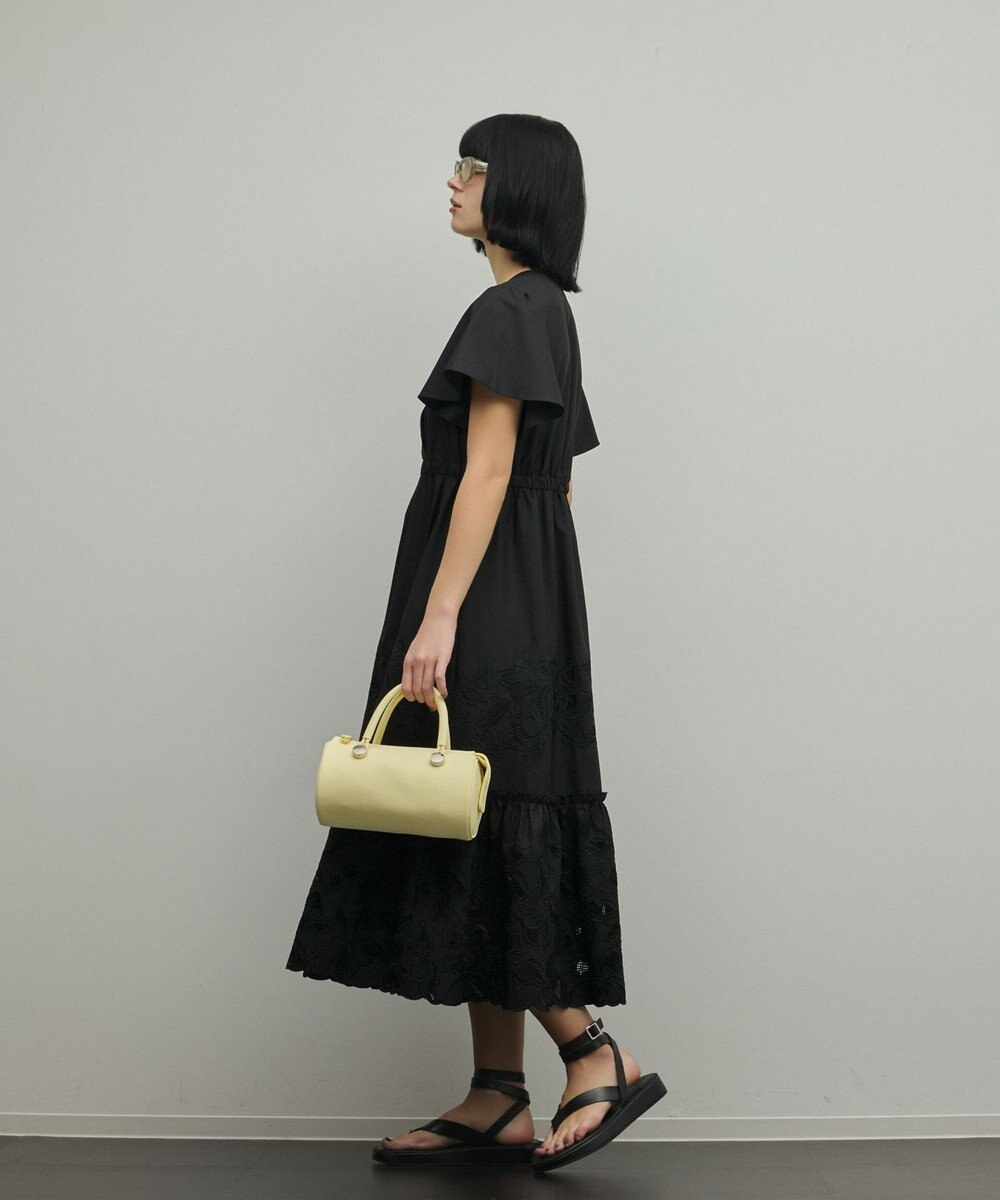GRACE CONTINENTAL カットワーク刺繍ワンピース 