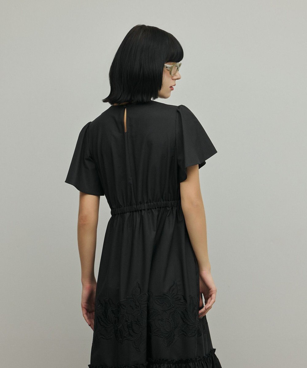 GRACE CONTINENTAL カットワーク刺繍ワンピース 