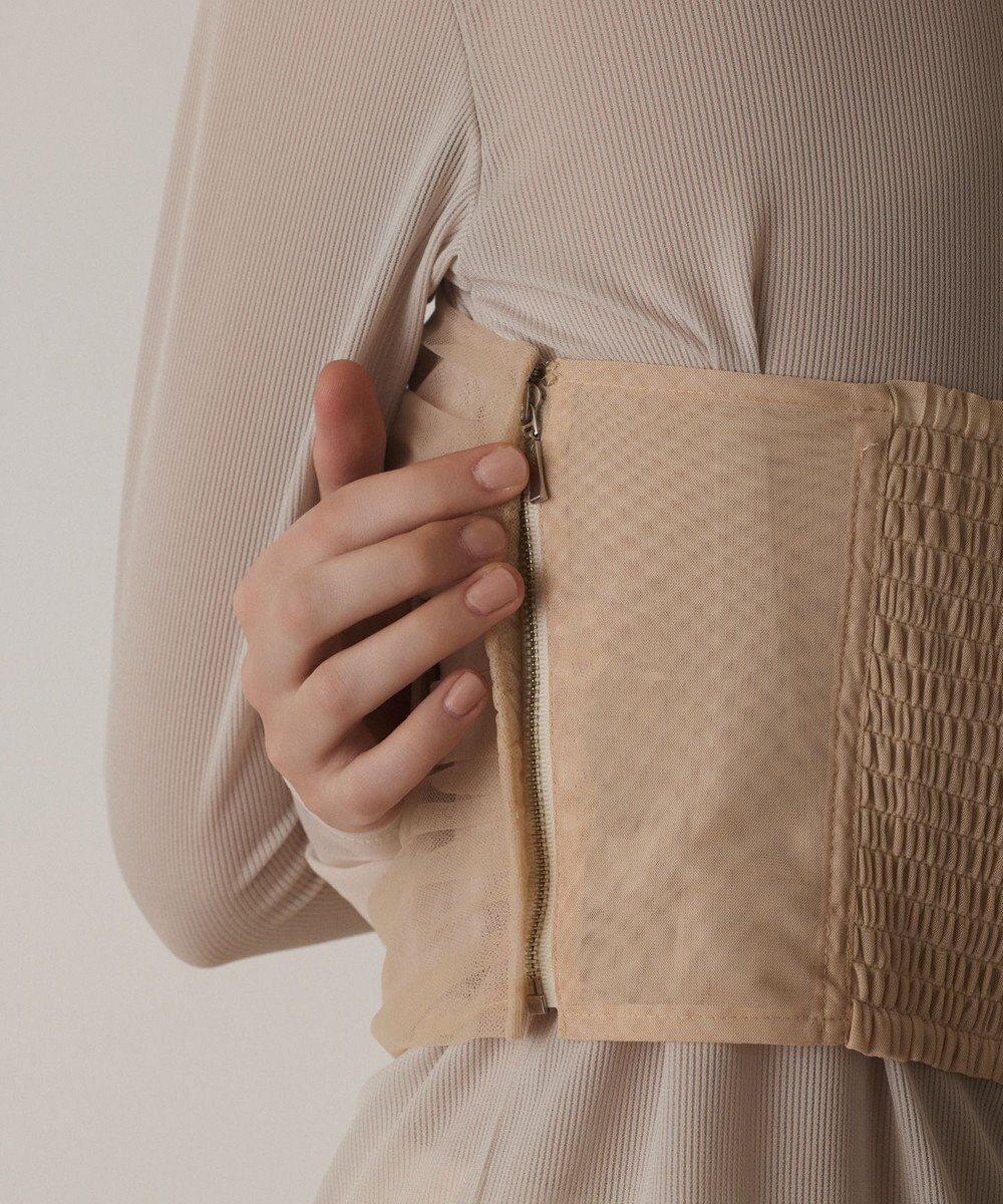 GRACE CONTINENTAL チュールベアトップ