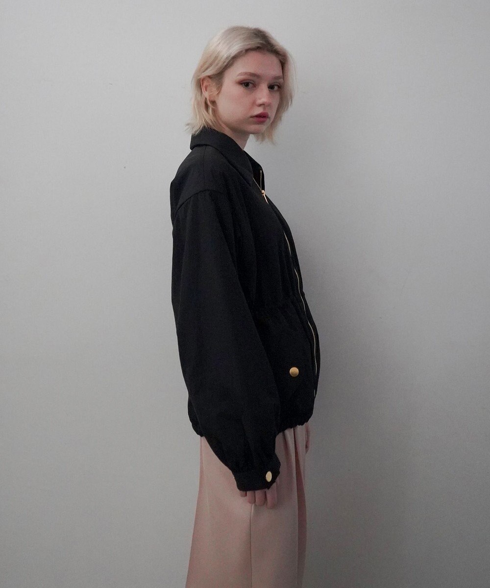 GRACE CONTINENTAL ナイロンパディングブルゾン 