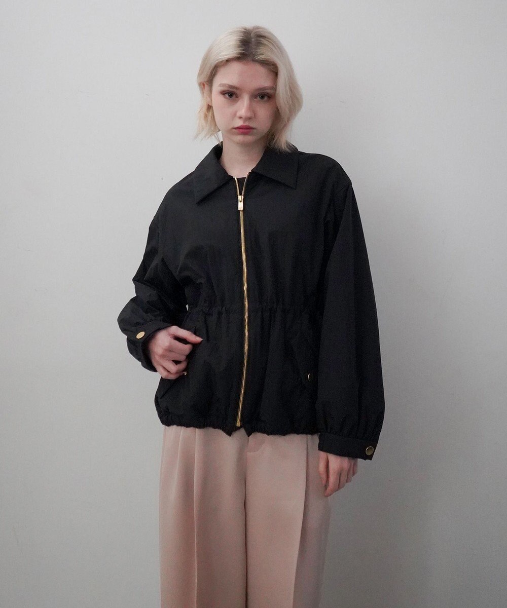 GRACE CONTINENTAL ナイロンパディングブルゾン 